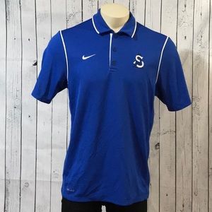 Nike Dri-Fit golf polo shirt AS logo